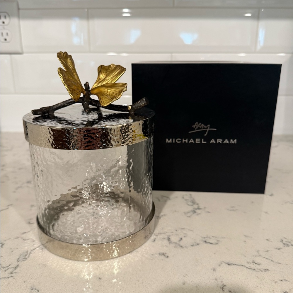 Michael Aram XS Butterfly Ginkgo Canister